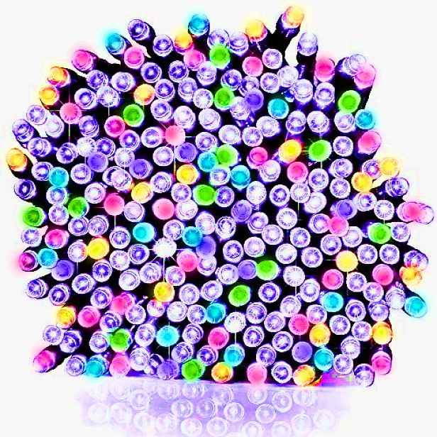 Vánoční Osvětlení Na Stromeček 500 Led Spojovací Multicolor MIX