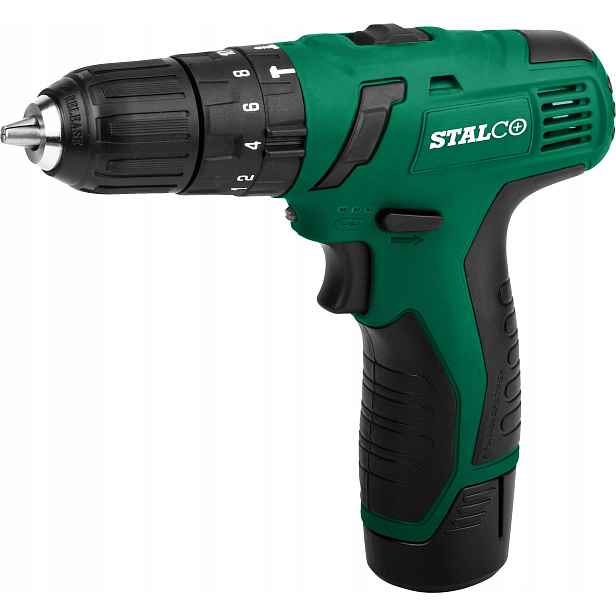 Aku Šroubovák Stalco s akumulátorovým napájením 12 V S-97111