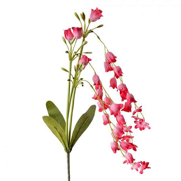 Dekorace růžová umělá květina zvonek Bells Bouquet - 15*6*80 cm Clayre & Eef