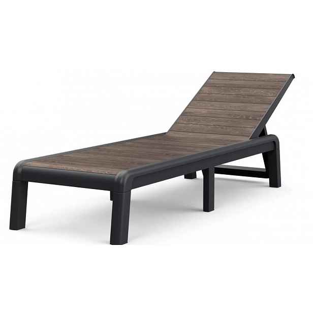 Keter lehátko Deco Porto Walnut/grafit