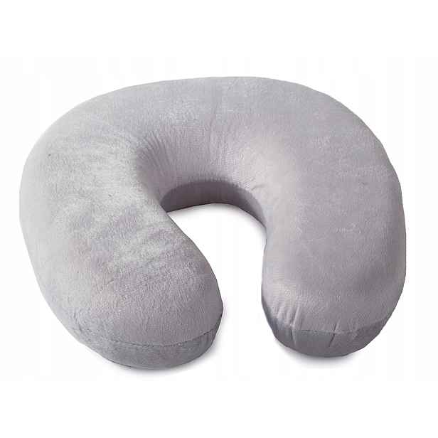 Livarno home Polštář pod krk Podhlavník rohlík na krk paměťový průměr 28 cm