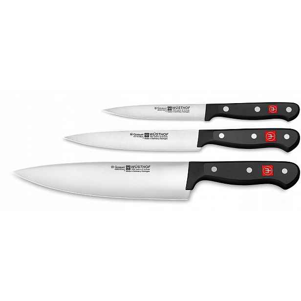 Sada 3 kuchyňských nožů Wüsthof Gourmet 9675 20/16/12 cm