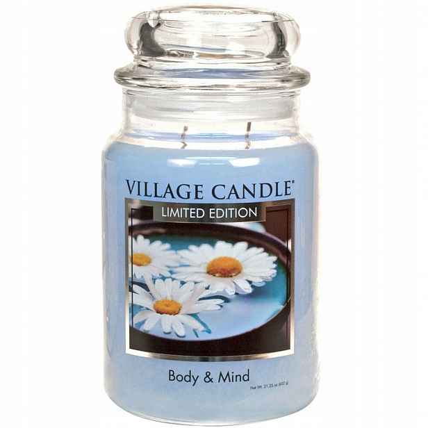 Velká svíčka Body & Mind Village Candle