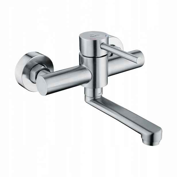 Nástěnná dřezová baterie Duro Acero 15 CM nerezová ocel