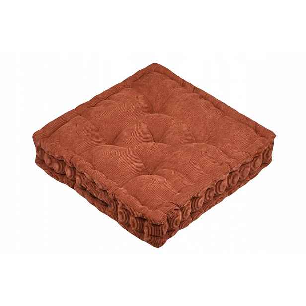 Polštář Pro Sezení Na Podlaze 45 x 45 Čtvercová Červená