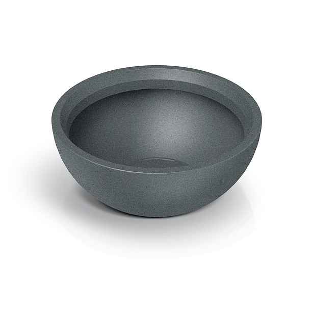 Prosperplast Plastový květináč MOLIOS BOWLS granitově šedý, varianta 60 cm