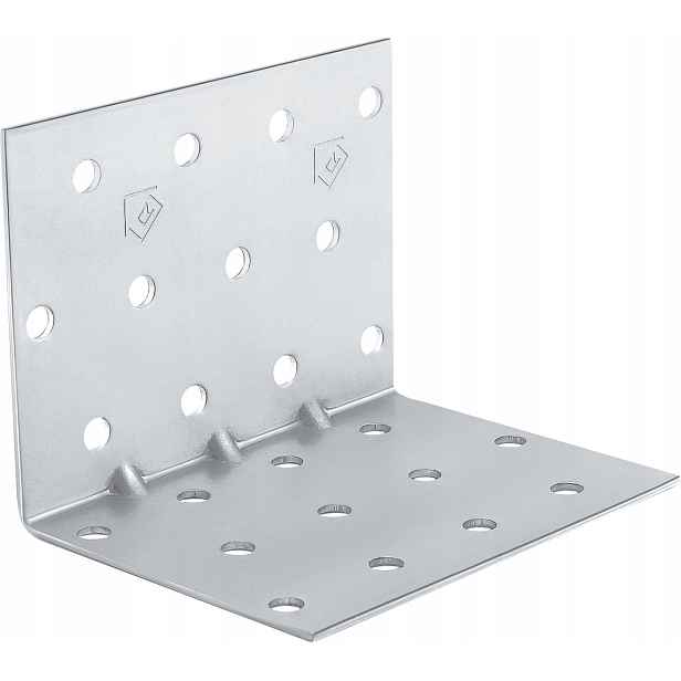 Úhelník montážní spojovací prolisovaný 60x60x80 x 1,5 mm KMP6 50 ks