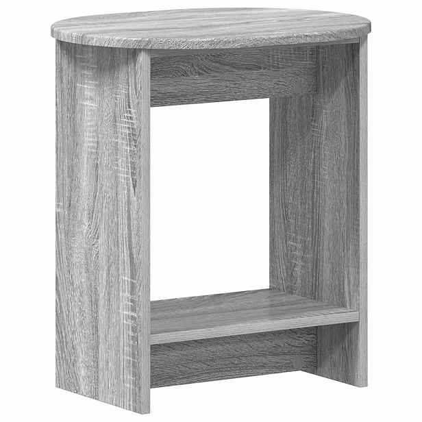 vidaXL Boční stůl Šedá sonoma 50 x 39,5 x 55 cm Kompozitní dřevo