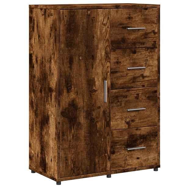 vidaXL Příborník kouřový dub 60 x 31 x 84 cm kompozitní dřevo