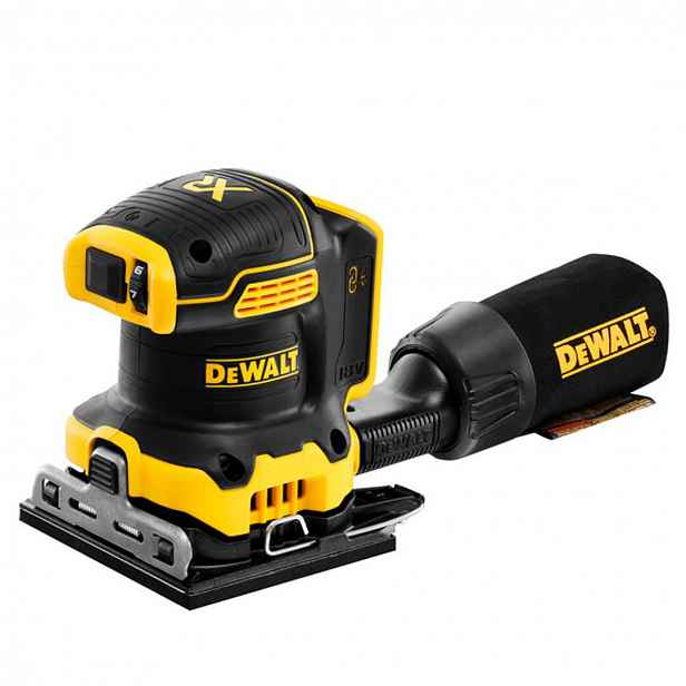 DeWALT - 18V AKU vibrační bruska, 2x aku 5,0 Ah XR, nabíječka DCW200P2