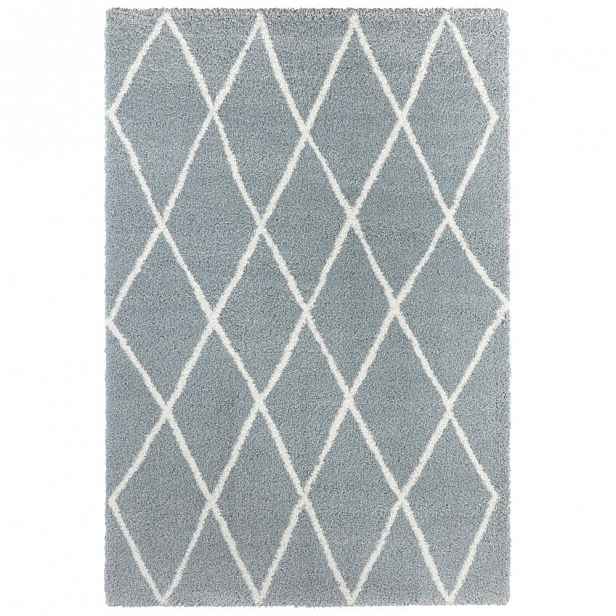 Modrý koberec Elle Decor Passion Abbeville, 80 x 150 cm