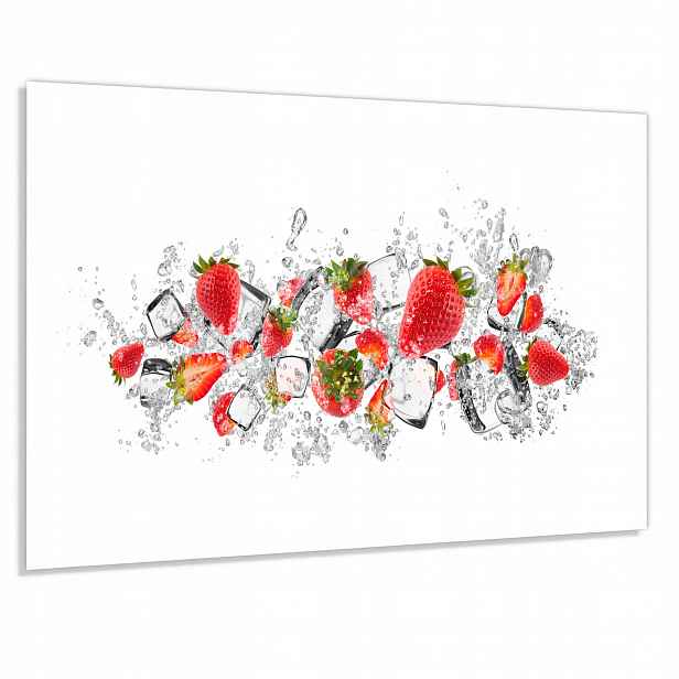 Tvrzený Panel 60x40cm 4mm Lacobel Dekorativní Ochranný Do Kuchyně