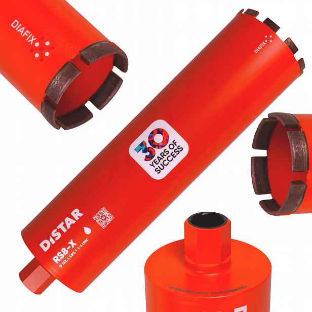 Vrták Dds-w 132x450 RS8-X Distar do betonu betonu