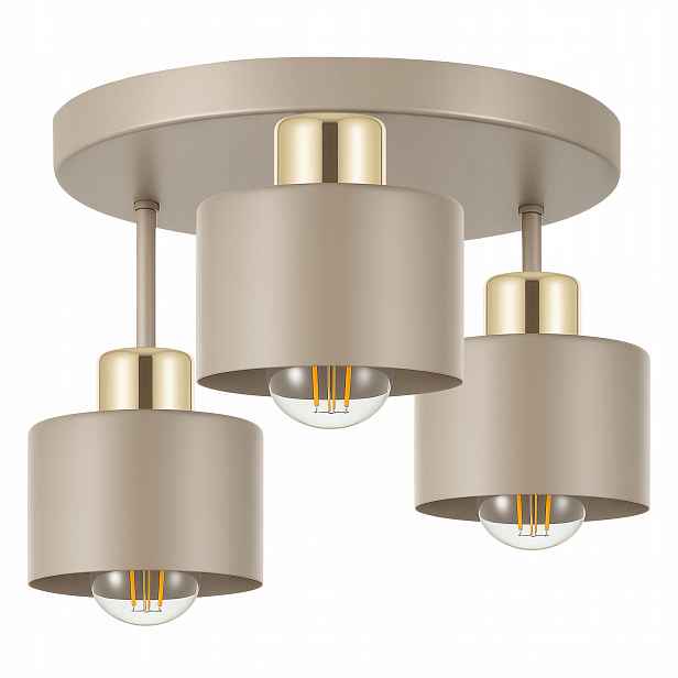 závěsné stropní svítidlo Led Lustr Stropní Svítidlo loft moderní E27 béžová