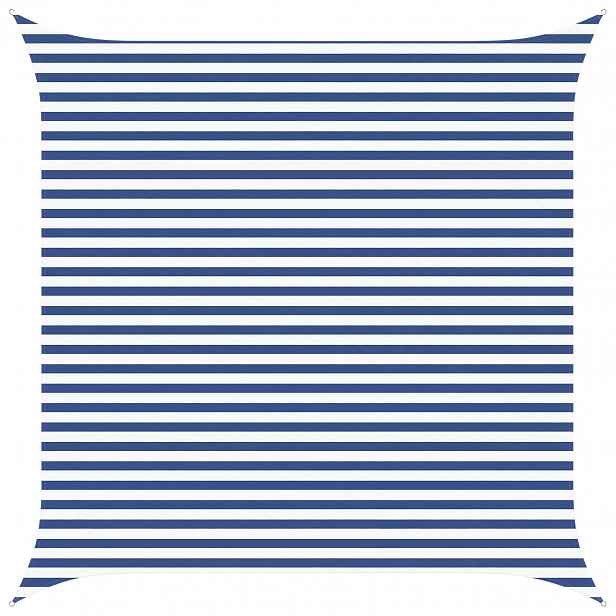 vidaXL Sluneční plachta 4 x 4 m 100% polyester Oxford Čtvercový