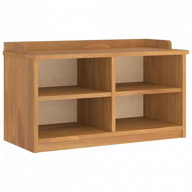 vidaXL Lavice do předsíně SANDNES 87x40x50 cm masivní borovice