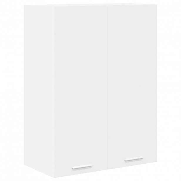 vidaXL Závěsná skříňka Bílá 60 x 31 x 80 cm Kompozitní dřevo