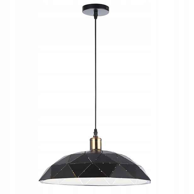 Závěsná Lampa Stropní svítidlo E27 lustr Černá měď 38,5 cm