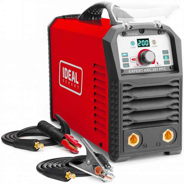 Invertorová Svářečka Ideal Expert Arc 201 Mma Tig DC 10-200A 230V Pfc Igbt