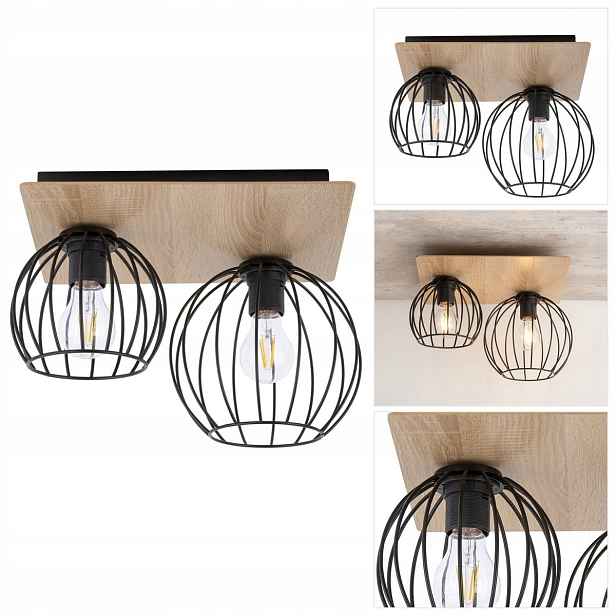 Stropní svítidlo hnědá Cyber inteligentní lesk do obývacího pokoje Sigma Lighting