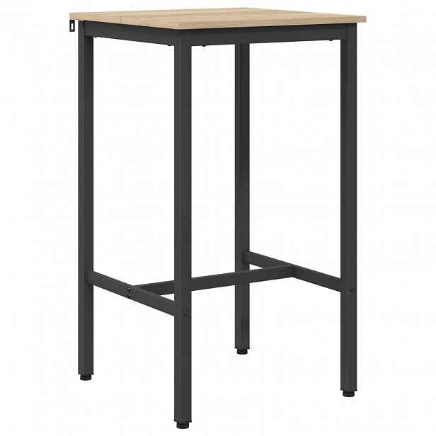 vidaXL Barový stůl 52 x 52 x 90 cm Kompozitní dřevo Dub sonoma