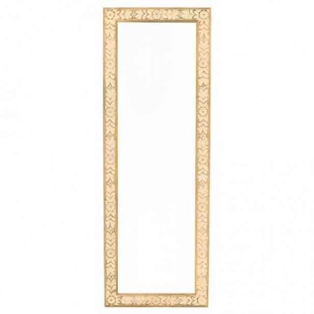 Zrcadlo Sita 60x170 cm z indického masivu mango SITA-Z170