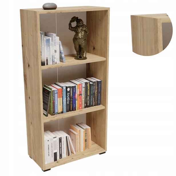 Kancelářský regál EX3 120 artisan na pořadače knih, šatní skříň na oblečení