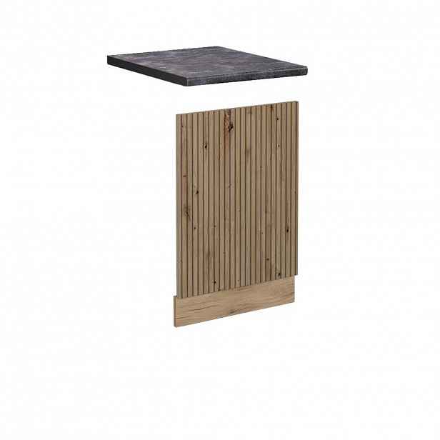 Vicco PŘEDNÍ PANEL R-Line Řemeslný dub 45 cm , PD Antracit