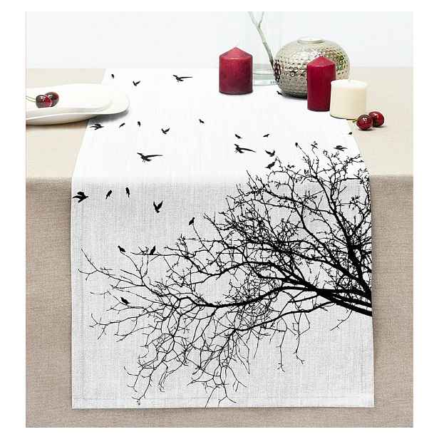 Běhoun na stůl 40x130 cm Black Tree – Mila Home