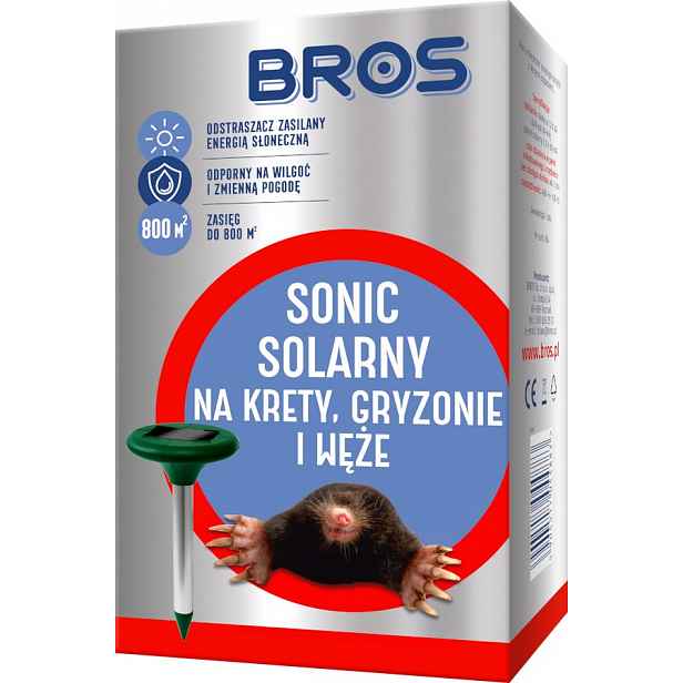 Odpuzuje Krtky, Solární Sonic