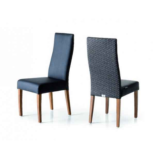 Jídelní židle LATCHI šedá - Výška: 107 cm