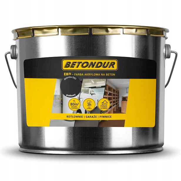 Betondur Eko Barva ekologická pro Betonu Barva Grafitová Objem 10 l