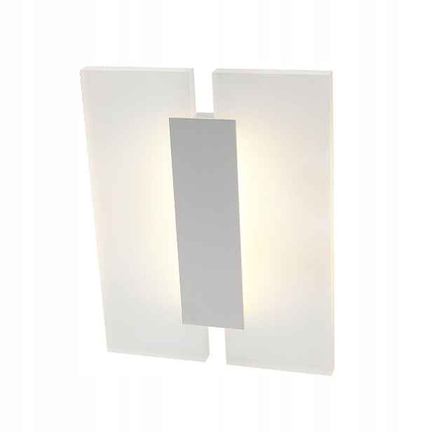 Italux Jacob Bílé Led nástěnné svítidlo 12W, 840lm, moderní design IP20