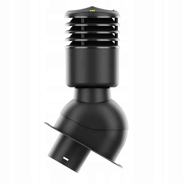 Větrací komín Smartline profil E fi 125 mm, zateplený, černý