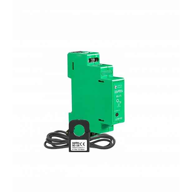 1-FÁZOVÝ Monitor Elektrické Energie 100A LEV-02