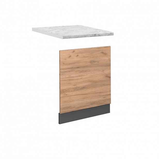 Vicco PŘEDNÍ PANEL Fame-Line Zlatý mocný dub 60 cm , PD Mramor