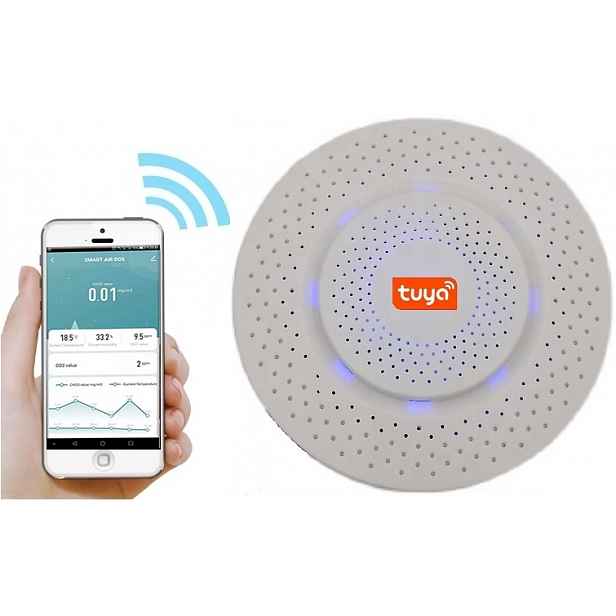Senzor Kvality Vzduchu Oxid Uhličitý Voc WiFi Tuya Smart