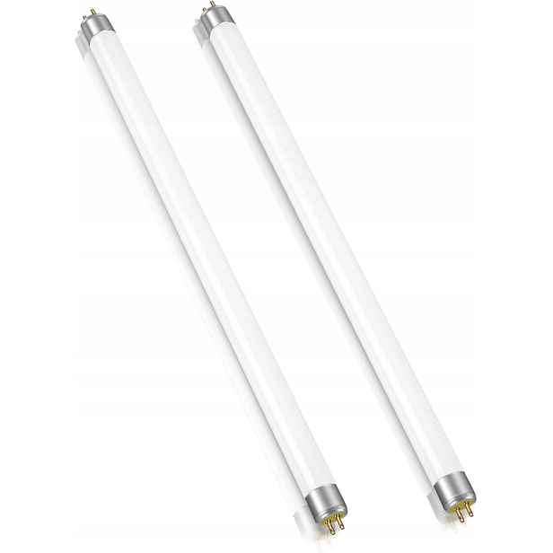 2 zářivky 8W, 300 mm, T5, teplá bílá barva 3000 K, 560 lm