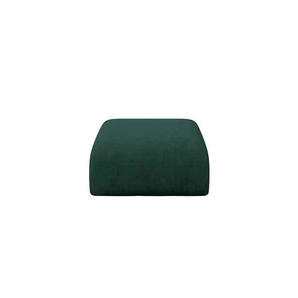 ALTDECOR MODULÁRNÍ TABURET MIRA-PUF 91x89x40 cm, zelený, velur