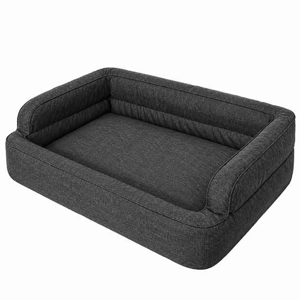 Pelíšek pro psy SAMOA ECOLEN černý L, XL, XXL Rozměr: L-78x47 cm