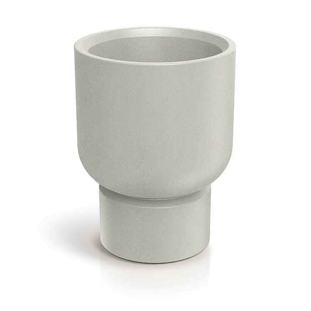 Prosperplast Plastový květináč MOLTAS BASE ROUND MIDL 40 cm pískový
