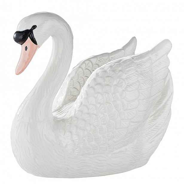 Butlers ODETTE Dekorace labuť 21 cm