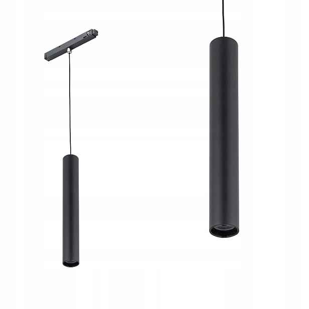 Černá Led závěsná lampa 9W pro kolejnicový systém LVM 10146 Nowodvorski