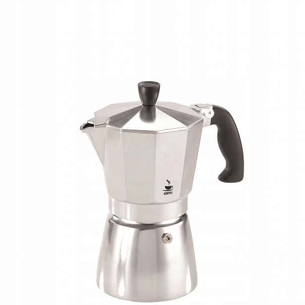 Gefu Lucino G-16070 espresso kávovar 3 šálky hliník Německo