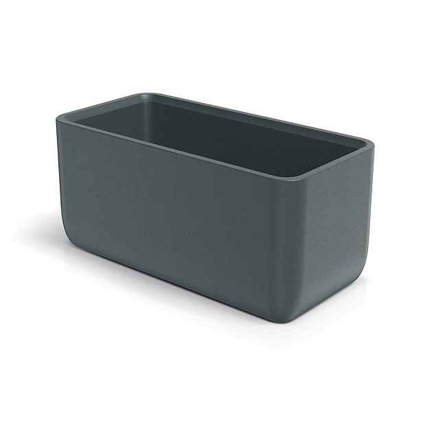 Prosperplast Plastový květináč MOLTAS CASE 80 cm grafitový