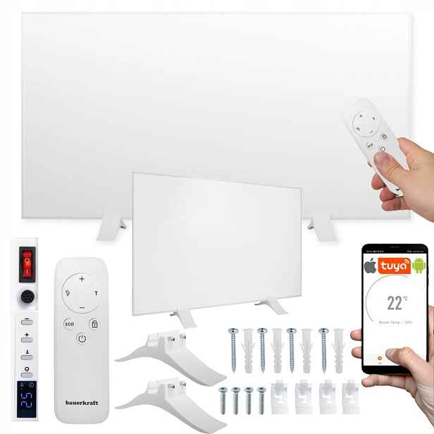 Infračervený topný panel Fir 600W Wifi 60x100 cm B