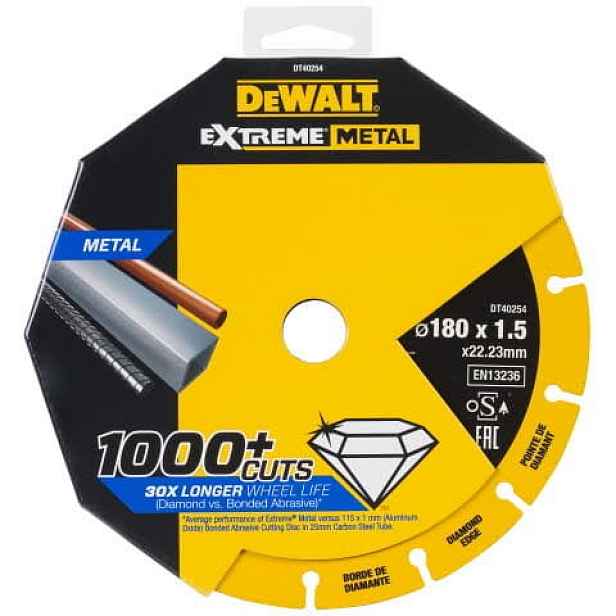 DT40254 Dewalt Diamantový kotouč Extreme 180 mm