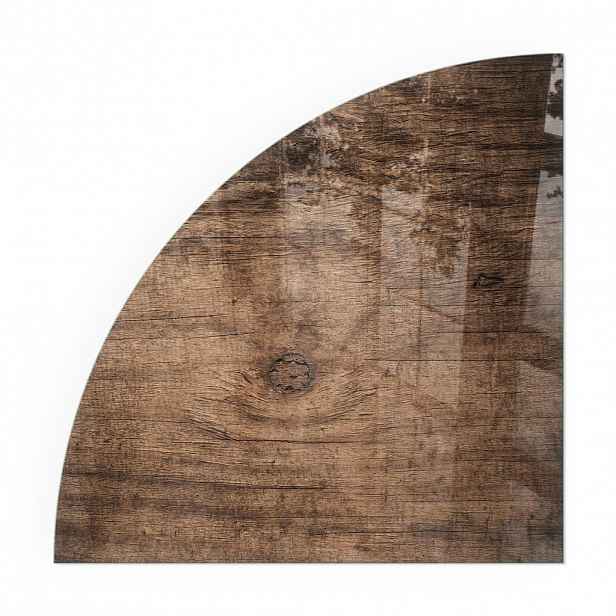 TULUP PODLOŽKA POD KRB 1/4 100x100 cm - Přírodní kresba dřeva