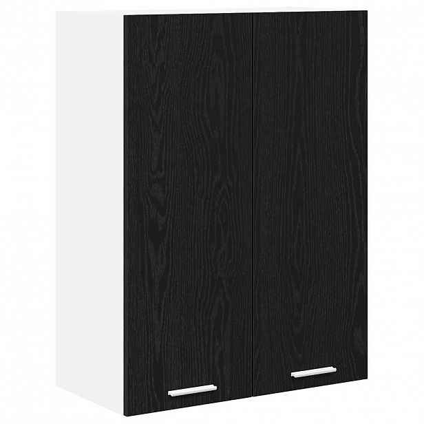 vidaXL Závěsná skříňka Černý dub 60 x 31 x 80 cm Kompozitní dřevo