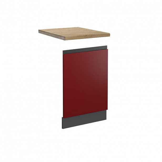 Vicco PŘEDNÍ PANEL R-Line Červená 45 cm , PD Dub